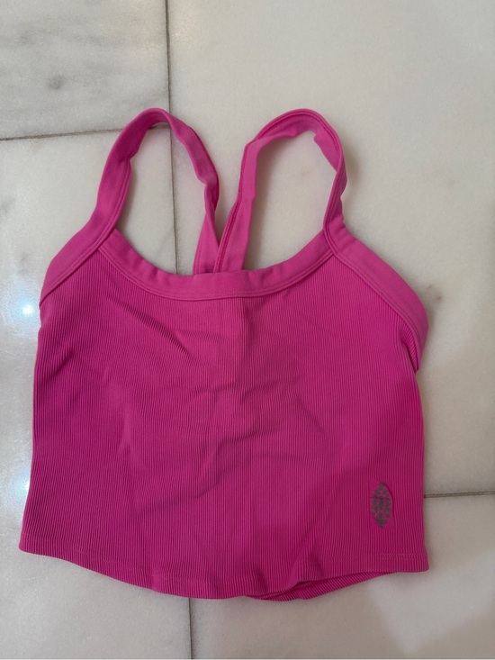 free people movement Tops - FP Movement by Free People Hot Pink Ribbed Tank Top